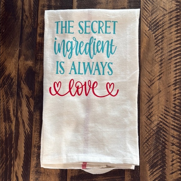 Handmade Linen Tea Towel - Picture 1 of 1
